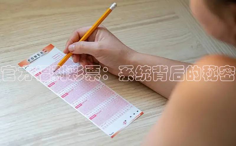 官方福利彩票：系统背后的秘密